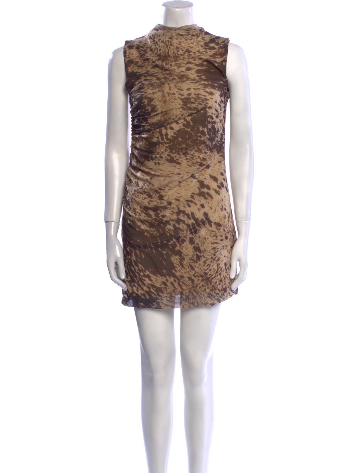 House of Harlow 1960 Animal Print Mini Dress