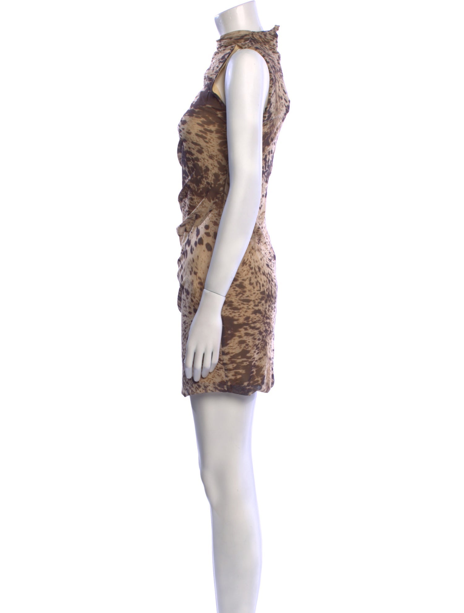 House of Harlow 1960 Animal Print Mini Dress