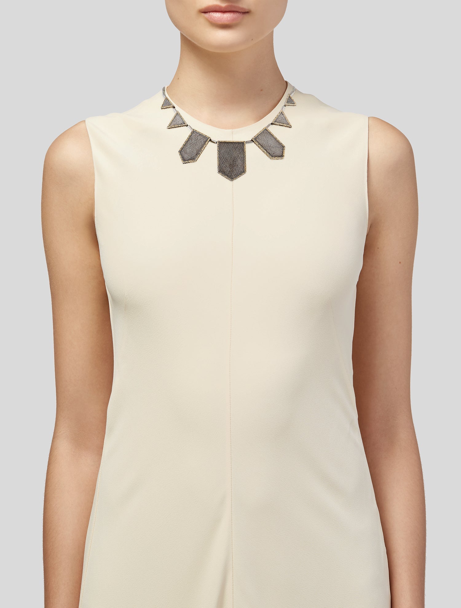 House of Harlow 1960 Two-Tone Collar Necklace