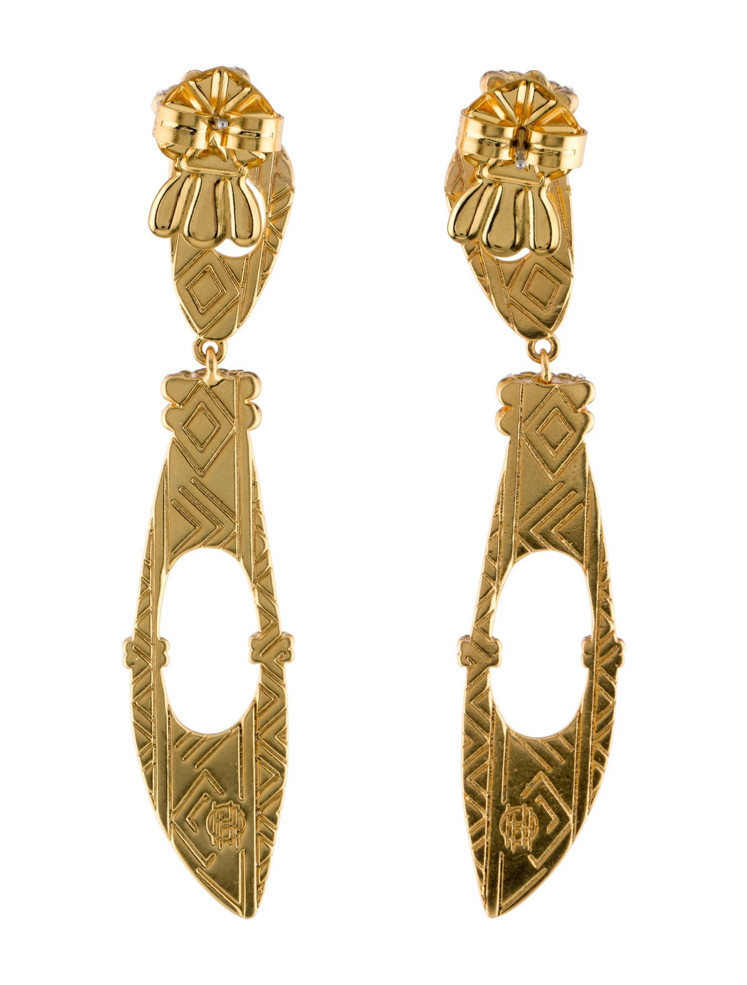 House of Harlow 1960 Crystal Donyale Drop Earrings
