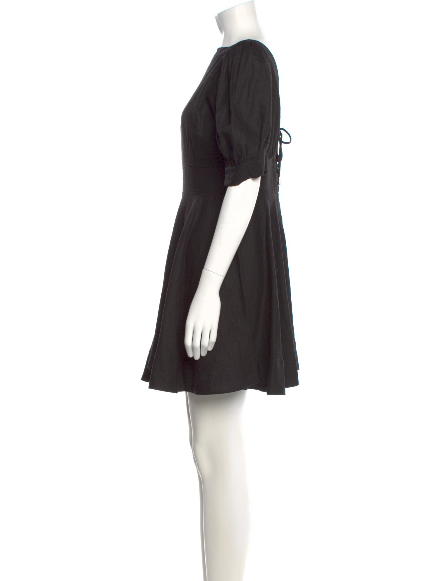 chinese dress ladies Black Linen Francis Maxi Dress main image 1