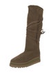 Hazy Suede Lace-Up Boots