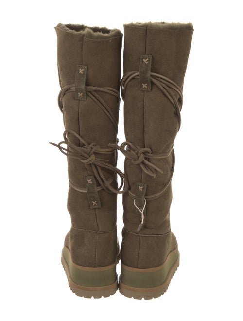 Hazy Suede Lace-Up Boots