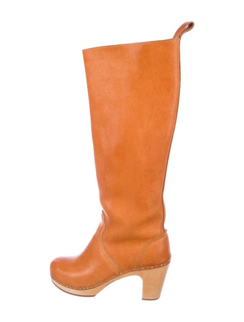 Swedish Hasbeens Leather Boots Brown