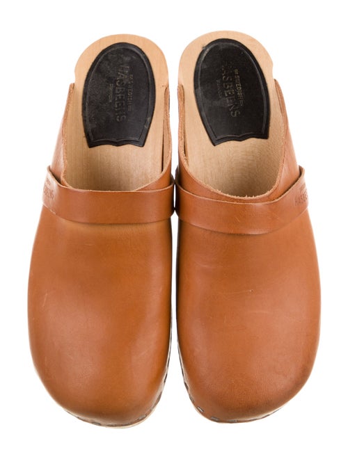 Swedish Hasbeens Leather Mules