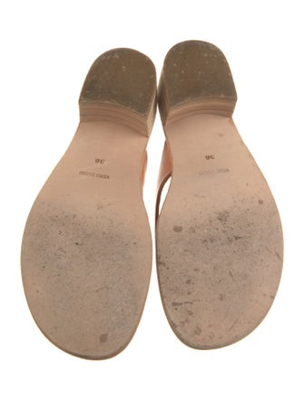 Swedish Hasbeens Leather Slides