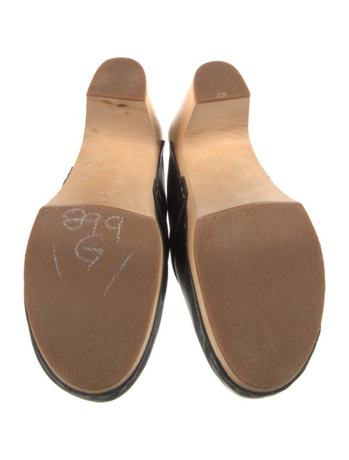 Swedish Hasbeens Leather Mules