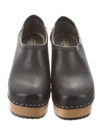 Swedish Hasbeens Leather Mules