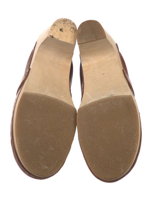 Swedish Hasbeens Leather Mules