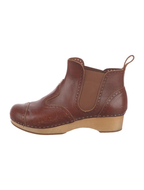 Swedish Hasbeens Leather Chelsea Boots