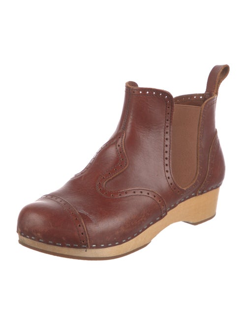Swedish Hasbeens Leather Chelsea Boots