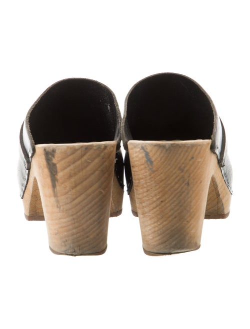 Swedish Hasbeens Leather Mules