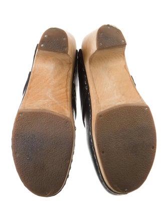 Swedish Hasbeens Leather Mules