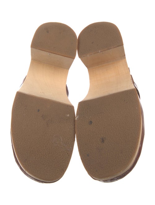 Swedish Hasbeens Leather Mules