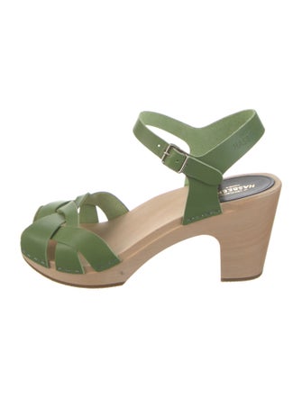Swedish Hasbeens Leather Sandals