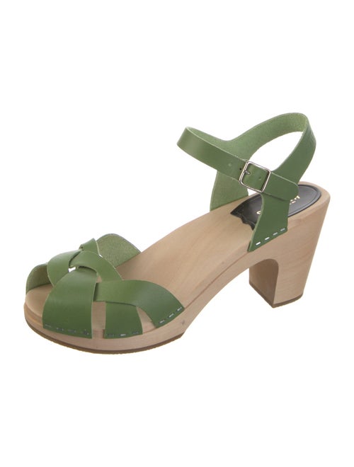 Swedish Hasbeens Leather Sandals