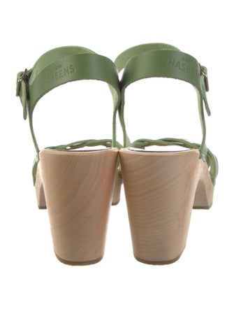 Swedish Hasbeens Leather Sandals