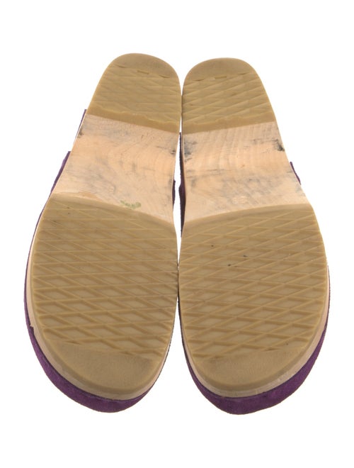 Swedish Hasbeens Suede Mules