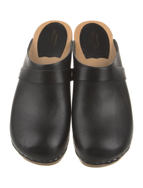Swedish Hasbeens Leather Mules