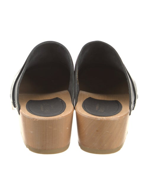 Swedish Hasbeens Leather Mules