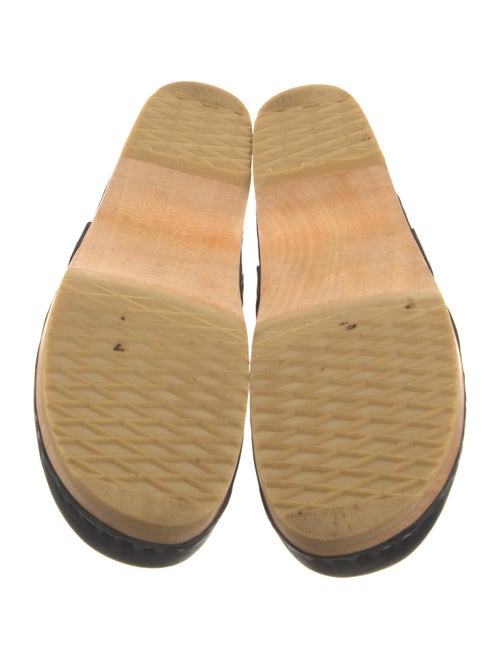 Swedish Hasbeens Leather Mules