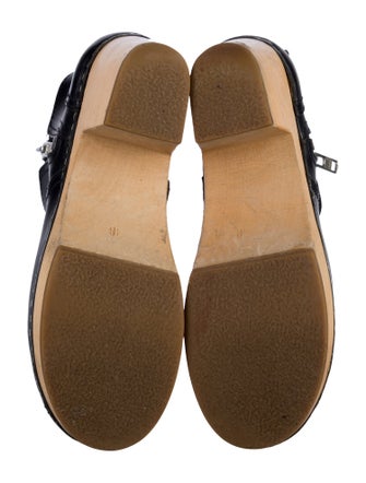 Swedish Hasbeens Leather Rain Boots