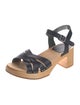 Swedish Hasbeens Leather Sandals
