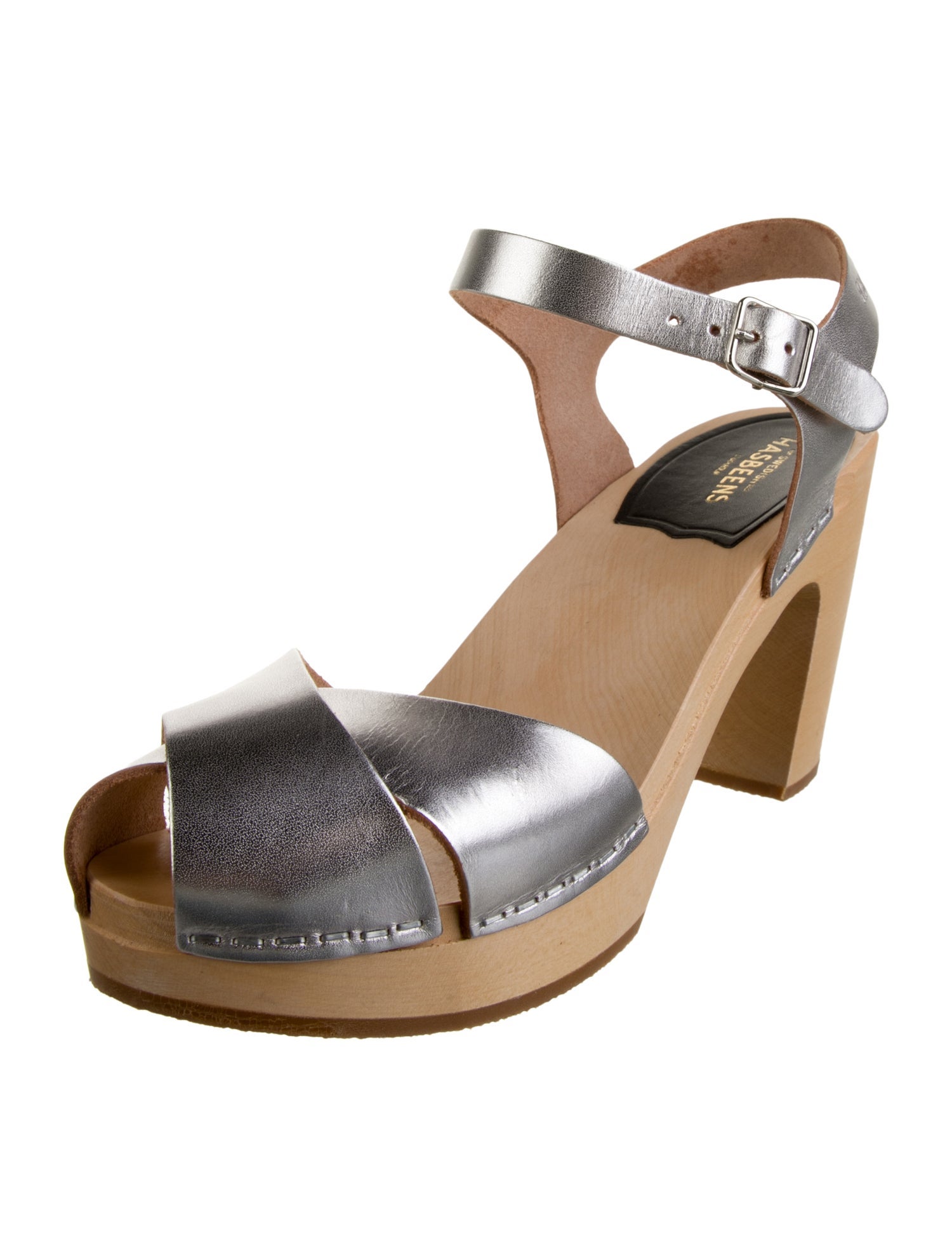 Swedish Hasbeens Leather Sandals