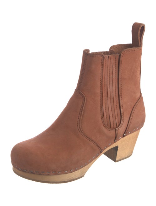 Swedish Hasbeens Leather Chelsea Boots