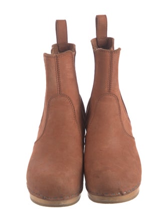 Swedish Hasbeens Leather Chelsea Boots