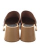 Swedish Hasbeens Leather Mules