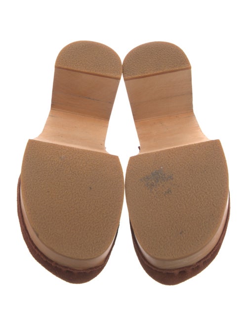 Swedish Hasbeens Leather Mules