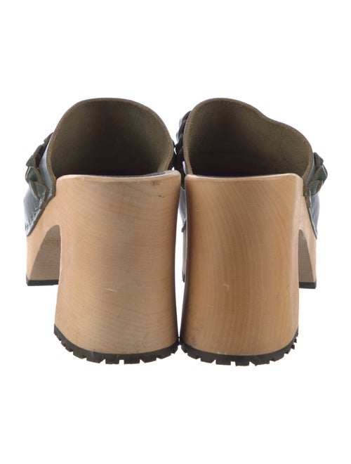 Swedish Hasbeens Leather Mules