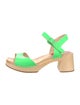 Swedish Hasbeens Leather Slingback Sandals