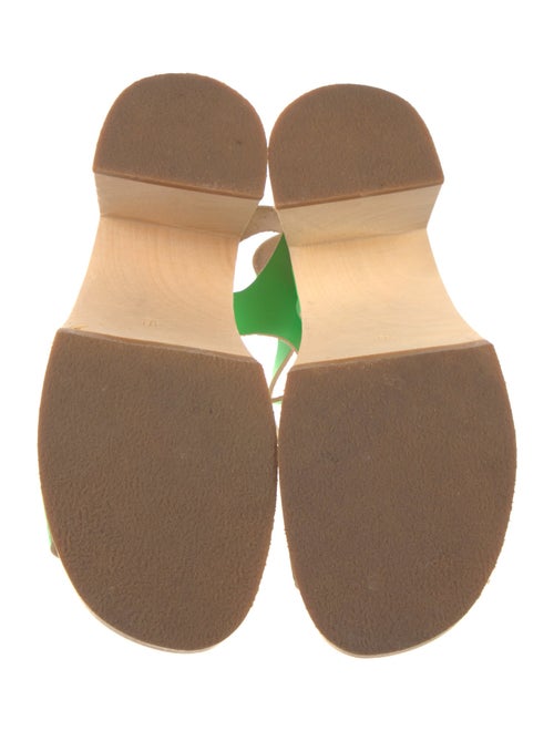 Swedish Hasbeens Leather Slingback Sandals