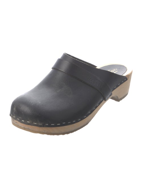 Swedish Hasbeens Leather Mules