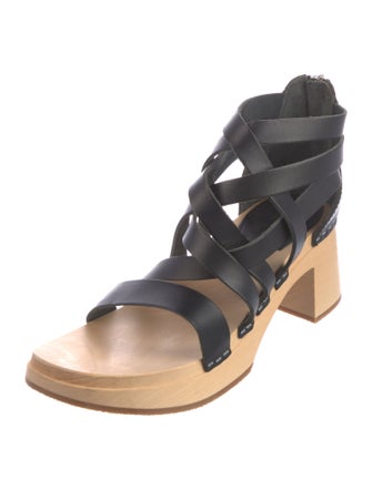 Swedish Hasbeens Leather Sandals