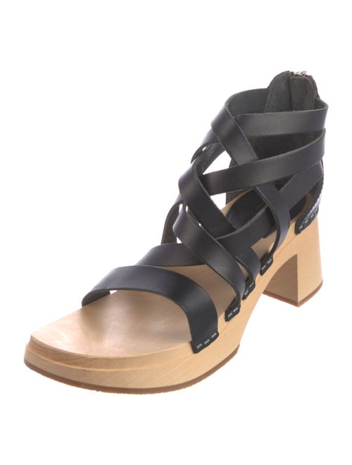 Swedish Hasbeens Leather Sandals