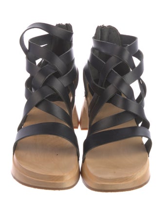 Swedish Hasbeens Leather Sandals