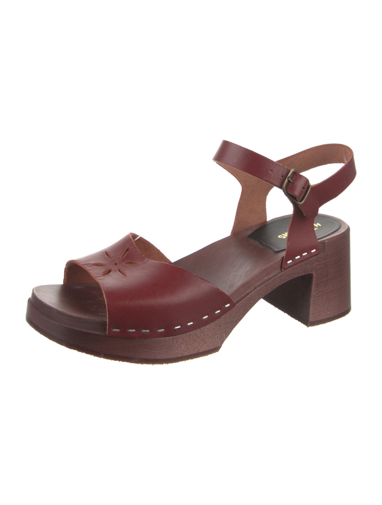 Swedish Hasbeens Leather Sandals