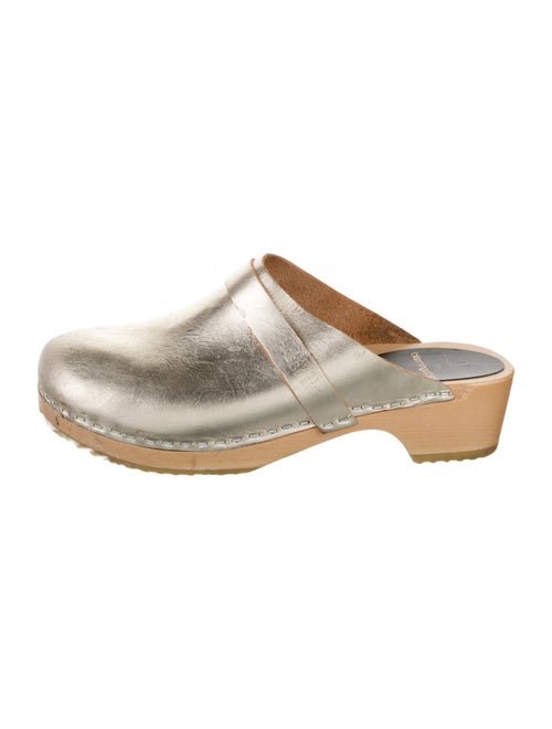 Swedish Hasbeens Leather Mules