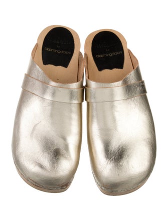 Swedish Hasbeens Leather Mules