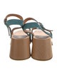 Swedish Hasbeens Suede Sandals