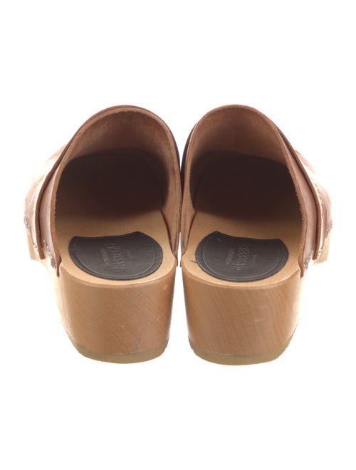 Swedish Hasbeens Leather Mules