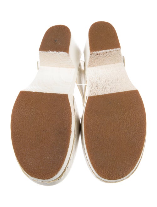 Swedish Hasbeens Leather Mules