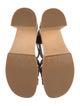 Swedish Hasbeens Leather T-Strap Sandals