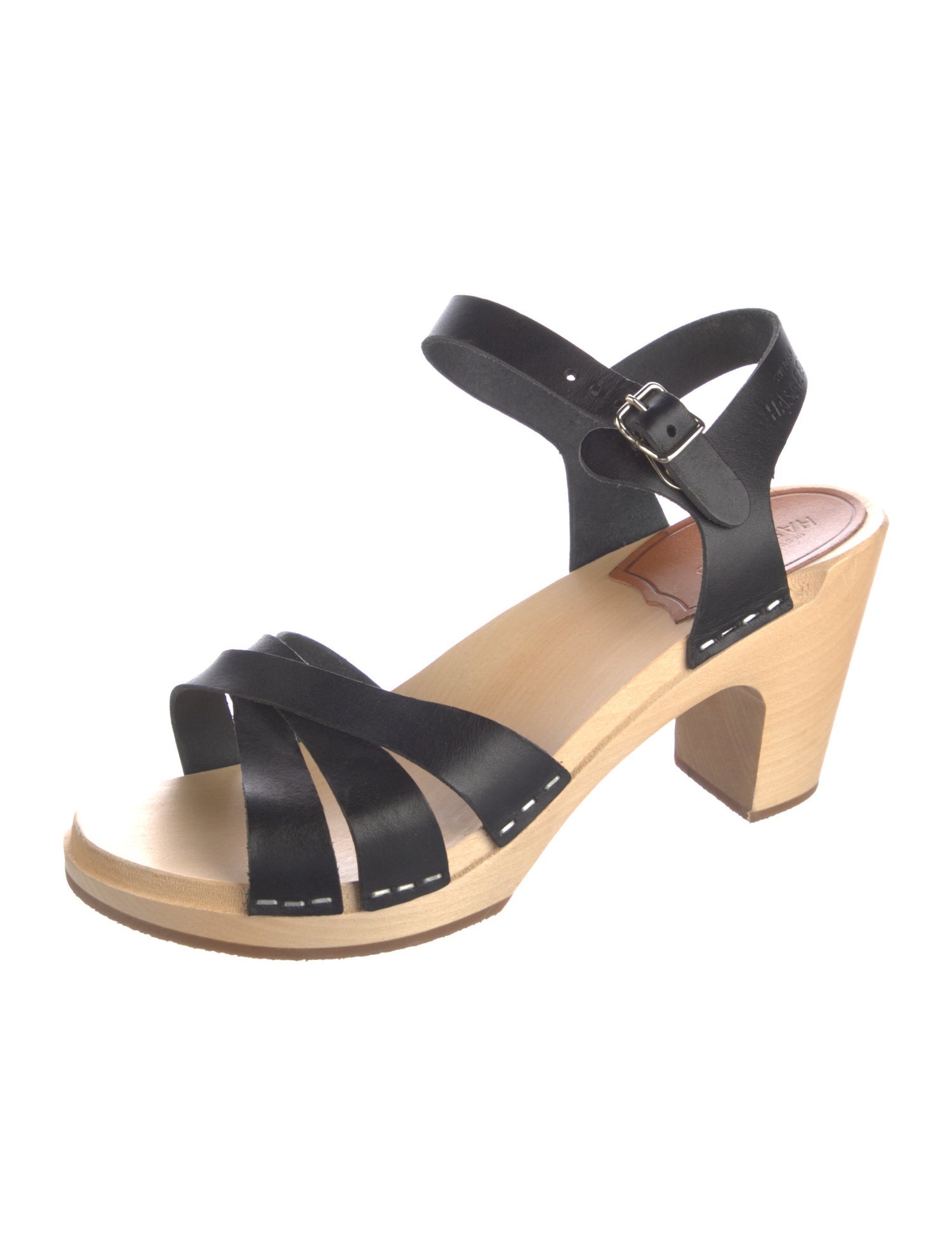 Swedish Hasbeens Leather Sandals