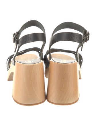 Swedish Hasbeens Leather Sandals