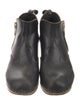 Swedish Hasbeens Leather Rain Boots