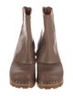 Swedish Hasbeens Leather Boots